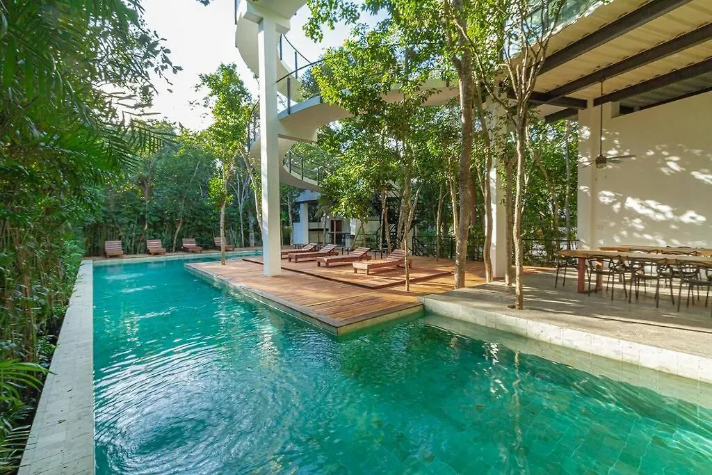 Holiday home Magnificent House With Pool & Jungle View Villa Tulum Mexico
